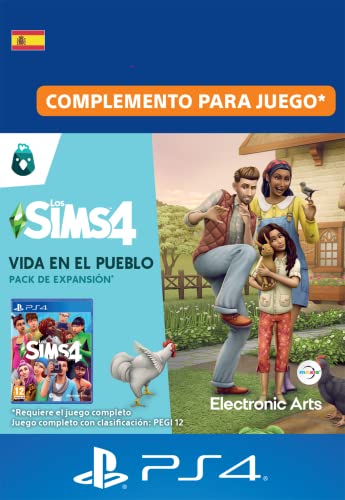 Los Sims 4 - Vida en el Pueblo - Pack de Expansión | Código de descarga PS4 - Cuenta española