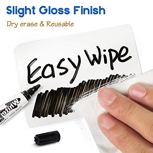 LotFancy Blanco Tarjetas de Juego Poker Tamaño, 180 Hojas Reutilizable DIY Tarjeta, Palabras Tarjetas (Acabado Reflexivo)