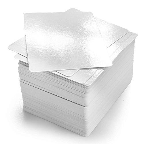 LotFancy Blanco Tarjetas de Juego Poker Tamaño, 180 Hojas Reutilizable DIY Tarjeta, Palabras Tarjetas (Acabado Reflexivo)