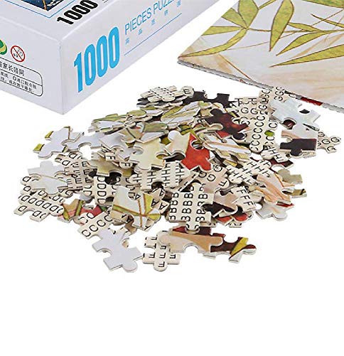 LTpintu Calavera Chica Horror Halloween Adultos Puzzle Niños Madera Ocio Toys Clásico Jigsaw Puzzle 1500 Piezas Juego Regalo