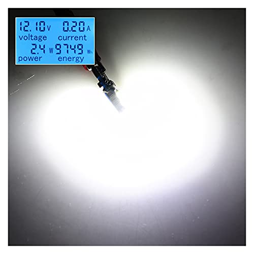 Luces led 2 unids T10 W5W Super brillante LED LIGHT LIRSE AUTOMÁTICO DOOM DOOM BULLB VEHÍCULO WEDGE GURN GURNO INTERIOR APARCAMIENTO DRL Lámpara Blanco 12V Para la señal de giro frontal / trasera, lu