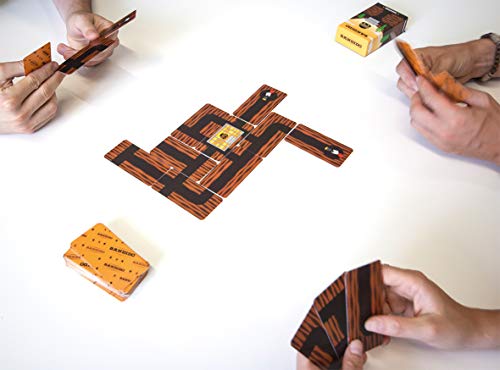 Lúdilo- Bandido Juego de Cartas Educativo para niños, Multicolor