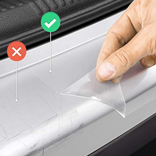 Luxshield Película Protectora Maletero Juego Completo para Superb Combi 3 (III) 3V I 2015-2021 - Protección Parachoques contra Rasguños, Pintura - Transparente Brillante