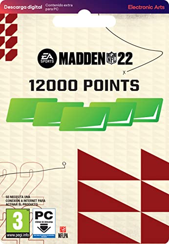 Madden NFL 22 - MUT 12000 Madden Points Pack | Código Origin para PC