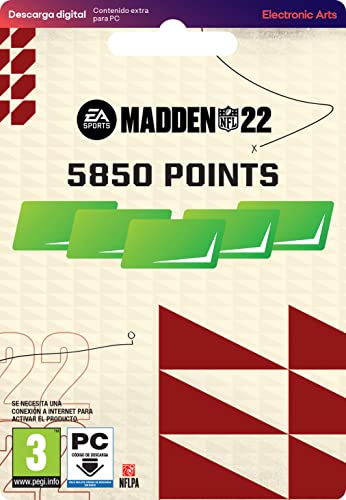 Madden NFL 22 - MUT 5850 Madden Points Pack | Código Origin para PC