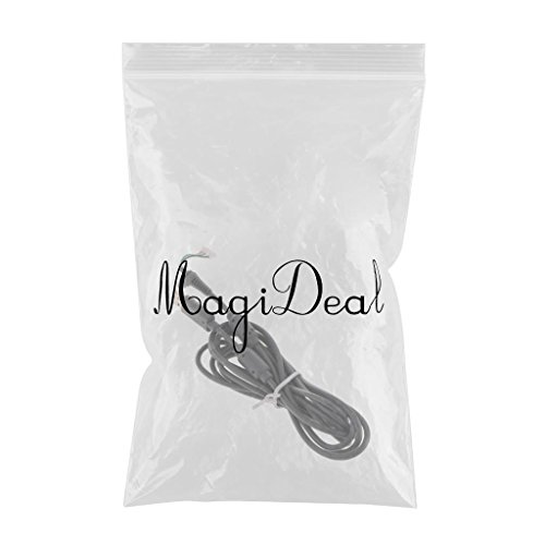 MagiDeal para Rock Band Xbox 360 Reemplazo De Batería Cableado con Controlador USB Cable 8ft Gris