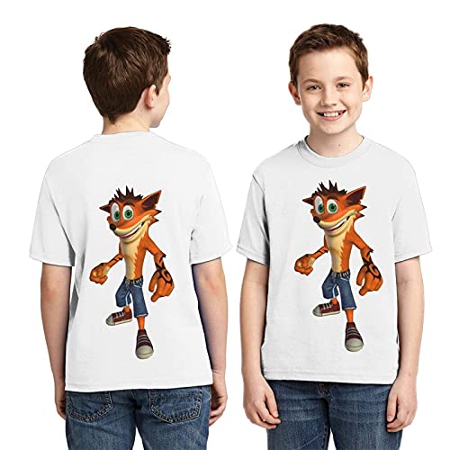 Maichenxuan Crash Band-Icoot Tri-Logy - Camiseta de manga corta para niños de 6 a 16 años
