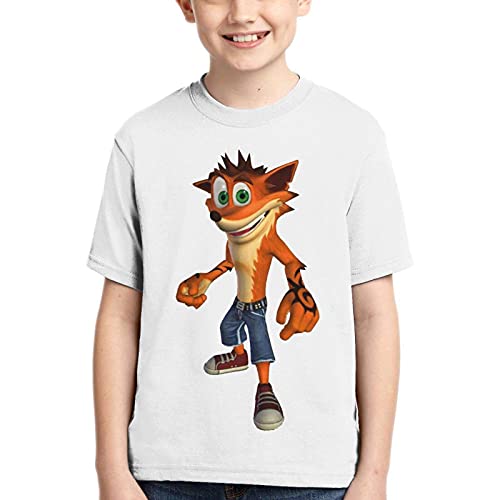 Maichenxuan Crash Band-Icoot Tri-Logy - Camiseta de manga corta para niños de 6 a 16 años