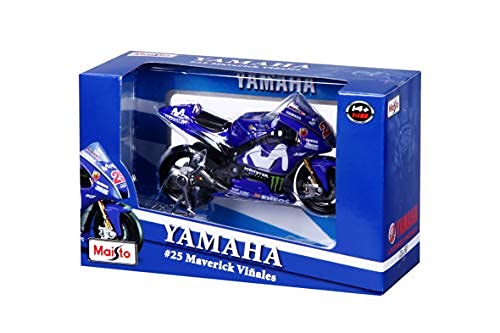 Maisto-Honda Moto Yamaha en Escala 1/18 del piloto Valentino Rossi #46 34594 (31594vr)