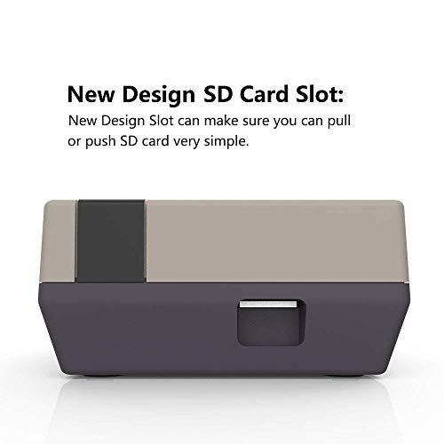 MakerFun Piboxy NES Case con Ventilador y botón de reinicio y Apagado Seguro y Mando a Distancia IR para Raspberry Pi2B/3B/3B+ (Piboxy con Controller)