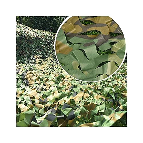 malla sombreadora Camo de la jungla al aire libre, Sun Sun Shelter Game Game Game Party Ocultar Posición, Decoración Net Military Camping Disparo de caza Deporte Persianas Repetir uso (Tamaño: 3x5m (1