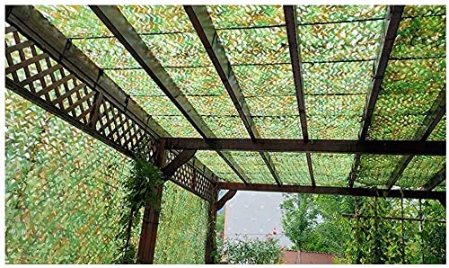 malla sombreadora Summer Jungle Camo Net Outdoor, Sun Shelter Game Game Party Ocultar Posición Decoración Net, Military Camping Disparo de caza Deporte, Persianas duraderas sin usar camaras de caza