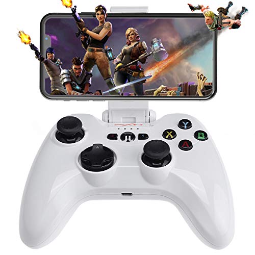 Mando de juegos móvil inalámbrico para iOS, Megadream Gampad, soporte para iPhone Xs, XR X, 8 Plus, 8, 7 Plus, 7 6S 6 5S 5, iPad, iPad Pro Air Mini, Apple TV – Juego directo [certificado MFi]