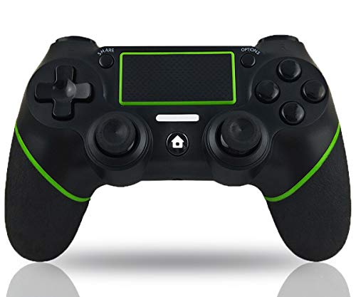 Mando PS4 Inalámbrico, RCCBOOST Bluetooth Mandos Gamepad Joystick para Playstation 4 PS4/PS4 Slim/PS4 Pro con Daul Motor Vibration | 600mAh Battery |3.5mm Audio Jack Speaker |Touch Panel(Blue)