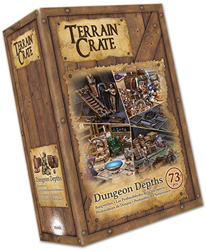 Mantic Games MGTC104 TerrainCrate: Dungeon Depths, Multi