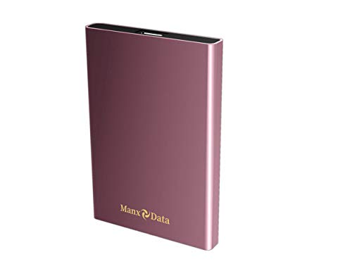 ManxData Disco duro externo USB 3.0 para Windows PC, Mac, Smart TV, XBOX ONE y PS4