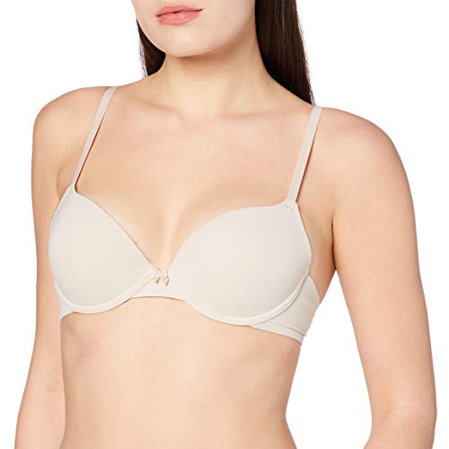 Marca Amazon - IRIS & LILLY BLIC004 sujetadores push up, Beige (Pale Nude), 90C (Talla del fabricante: 34C)