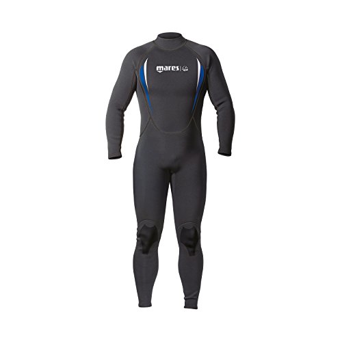 Mares Steamer Manta S3 - Traje para Buceo, Color Negro, Talla S3