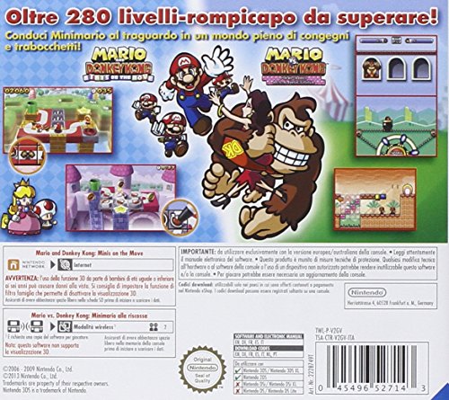 Mario And Donkey Kong: Minis On The Move + Mario Vs Donkey Kong: Minimario Alla Riscossa [Importación Italiana]