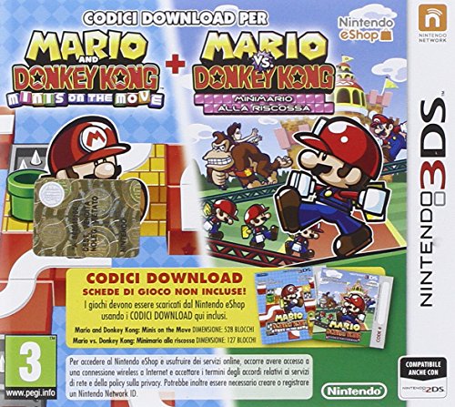 Mario And Donkey Kong: Minis On The Move + Mario Vs Donkey Kong: Minimario Alla Riscossa [Importación Italiana]