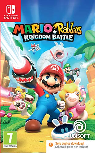 Mario + Rabbids Kingdom Battle Code in Box Switch - Nintendo Switch [Importación italiana]