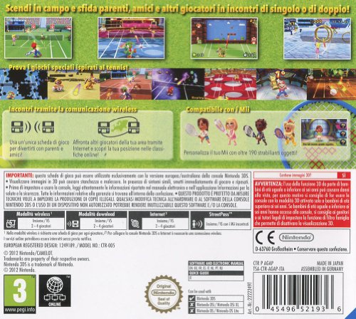 Mario Tennis Open (3ds)