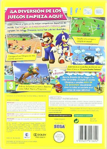 Mario&Sonic en los Juegos Olímpicos London 2012