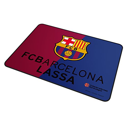 MARSGAMING MMPBC - Alfombrilla del FC Barcelona, caucho natural, láser y optico, Azul