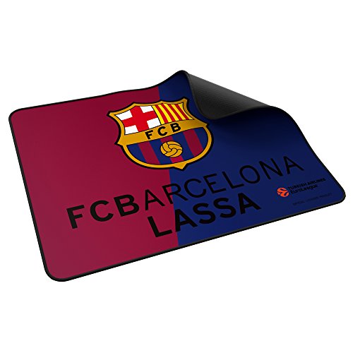 MARSGAMING MMPBC - Alfombrilla del FC Barcelona, caucho natural, láser y optico, Azul