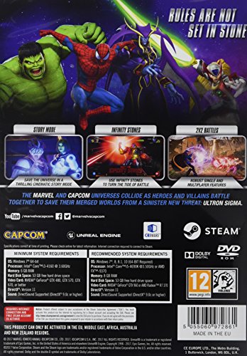 Marvel Vs Capcom Infinite (PC DVD) [importación inglesa]