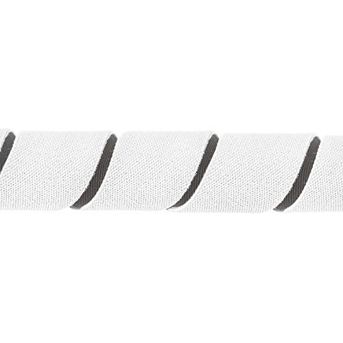 MASADA tirantes calidad fabricados a mano, con cierres de mosquetón resistentes y ajustes continuos con anchura de 3,5 cm para tallas de hasta 195 cm - Blanco