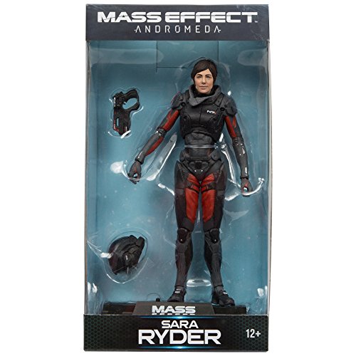 Mass Effect 12018 Andromeda Sara Ryder Figura de acción de 7 Pulgadas, Multicolor