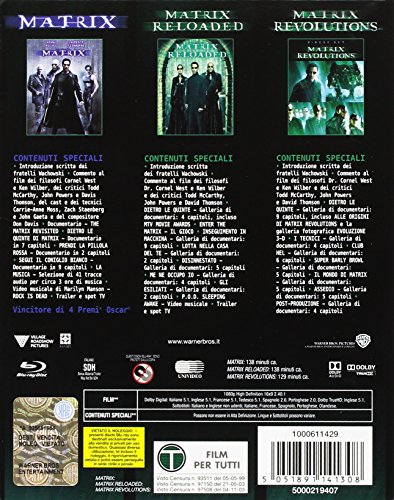 Matrix - Trilogy (3 Blu-Ray) [Blu-ray]