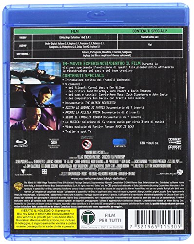 Matrix - Trilogy (3 Blu-Ray) [Blu-ray]
