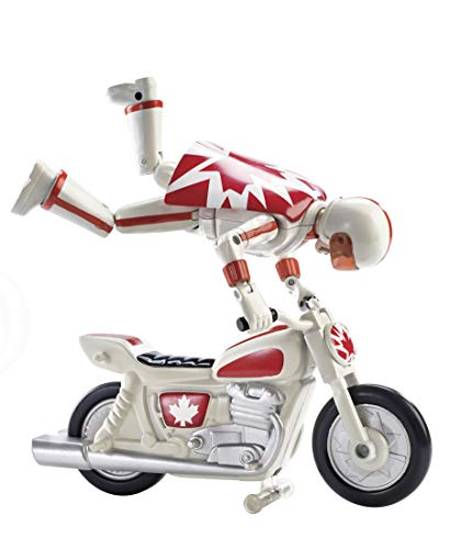 Mattel Disney Toy Story 4 Figura Duke Caboom acrobacias y Carreras con Su Moto, Juguetes Niños +3 Años (GFB55) , color/modelo surtido