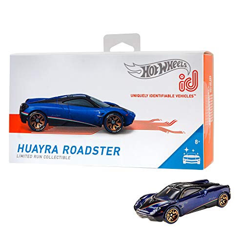 Mattel - Hot Wheels ID Vehículo de juguete, coche Huayra Roadster, +8 años ( FXB17)