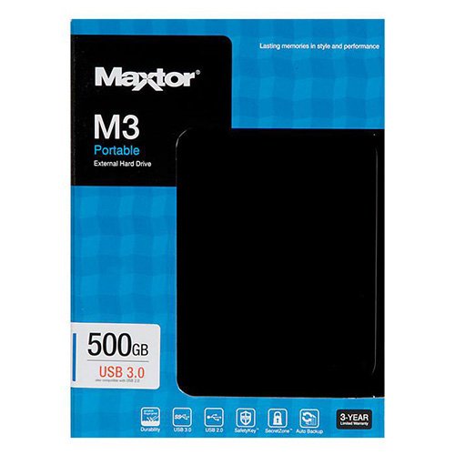 Maxtor STSHX-M500TCBM - Disco duro externo de 500 GB