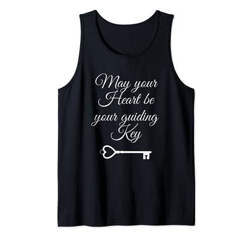 May your Heart be your Guiding Key Camiseta sin Mangas