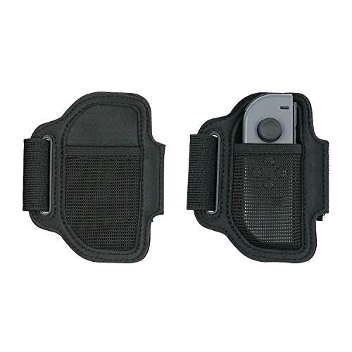 Mcbazel Adjustable Elastic Leg Strap Non-slip Controller Cloth Cover Ring Grips For NS Switch JoyCon