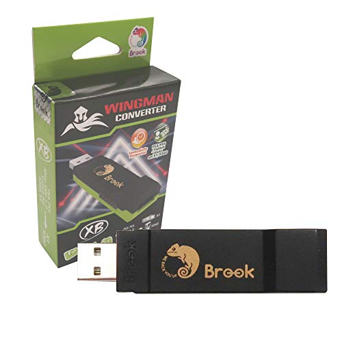 Mcbazel Brook Wingman XB Converter para Xbox One / Elite 1 & 2 / Xbox 360 / PS4 / PS3 / Switch Pro Controller a Xbox One / Xbox 360 Adaptador de Consola de Juegos