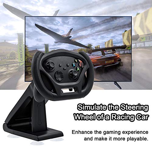 Mcbazel Coche de Carreras Volante Controlador de Juegos de Conducción Soporte con Ventosa para Xbox Series X / Series S