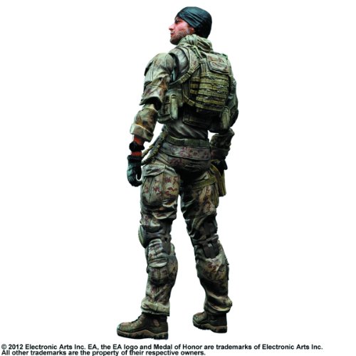 Medal of Honor Warfighter Play Arts Kai Preacher - Figura de acción de Soldado