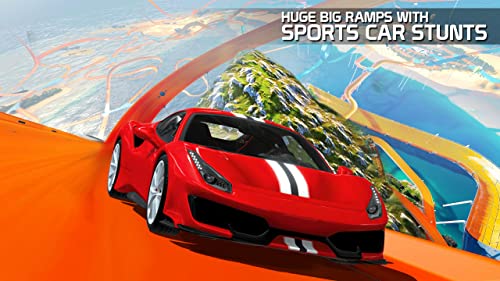 Mega Ramp Hot Car Race Off Car Stunt Game