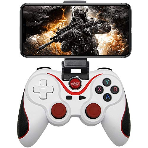 Megadream Android Game Controller, PUBG Mobile Game Controller, Wireless Key Mapping Gamepad Joystick for PUBG & Fotnite & COD, Compatible for Samsung Galaxy LG HTC Other Phone Tablet