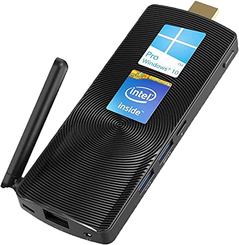 Mele Mini PC Stick Windows 10 Pro 8GB DDR 256GB eMMC Celeron J4125 Procesor Quad-Core Sin Ventilador Mini Computadora 4K HD BT4.2 2.4G-5.0G Doble Bandera WiFi USB3.0