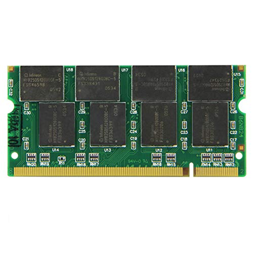 Memoria RAM para Ordenador portátil SO-DIMM PC2700 DDR 333 MHz 200PIN 1GB / DDR1 DDR333 PC 2700 333MHz 200 Pin para portátil