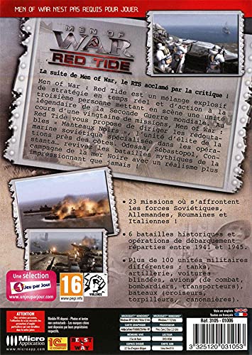 Men of War: Red Tide [Importación francesa]