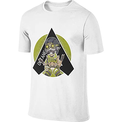 Mens Design Casual tee Shirt Octane Apex Legends T-Shirts Camisetas y Tops(Small)