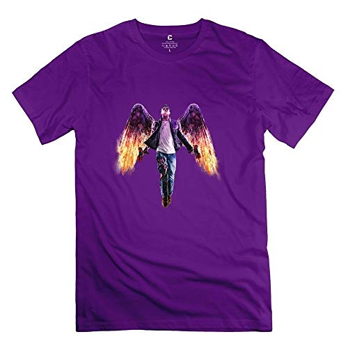 Men's Saints Row: Gat out of Hell Poster Cotton tee Shirt