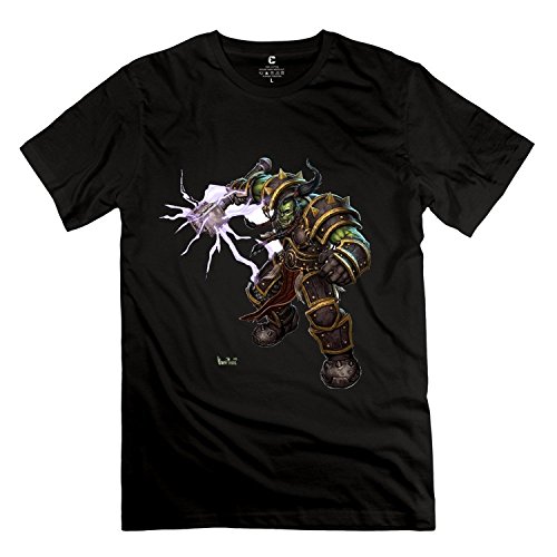 Men's Thrall Warcraft 3 T Shirt Black